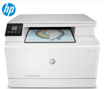 中青商贸商城-惠普（HP） a4彩色激光 打印复印扫描一体机 商用办公 180n标配